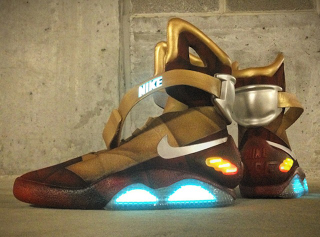 Illustration for article titled These Armored Nike Air Mags Were Made for Iron Man